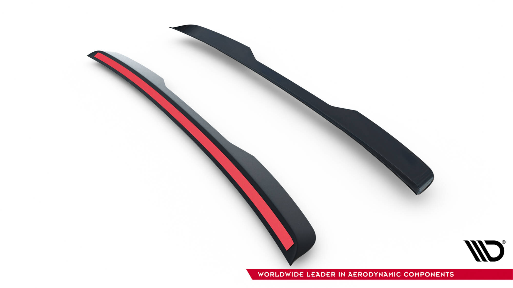 Spoiler Cap Ford Tourneo Courier MK2 Maxton Glanzend zwart