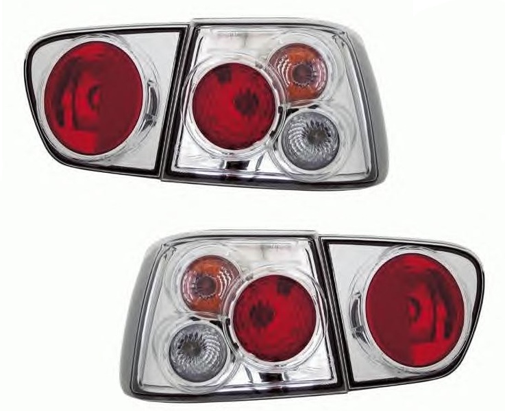 Achterlichten Seat Ibiza 99-02 lexus chroom