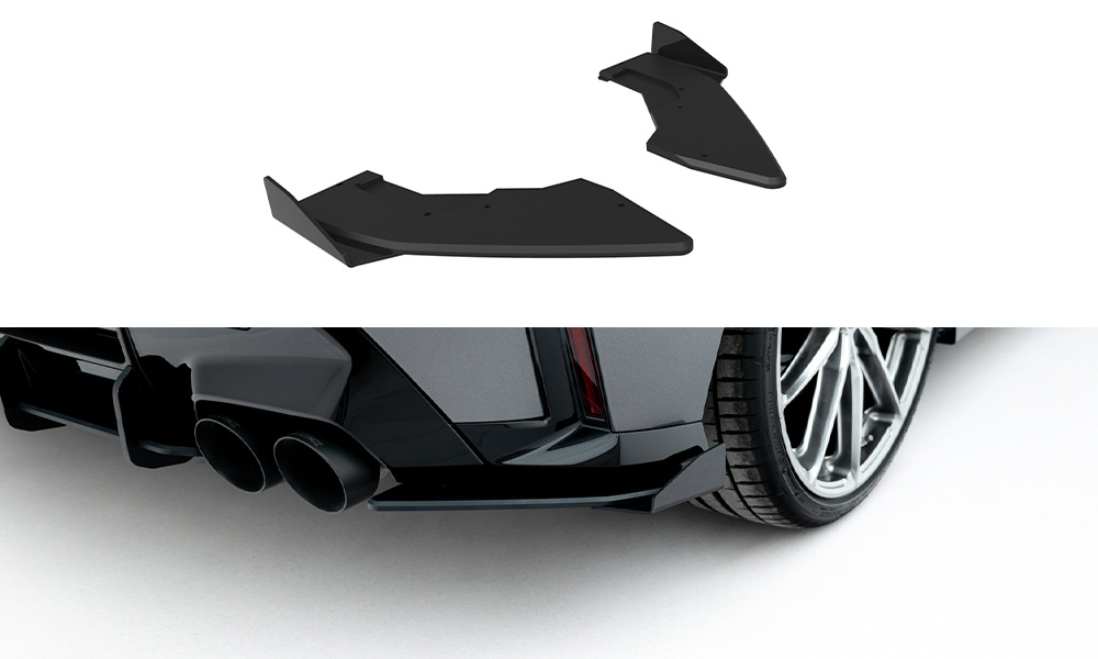 Street Pro Achterzij Spoilers V.1 + Flaps BMW M135i F70 Maxton