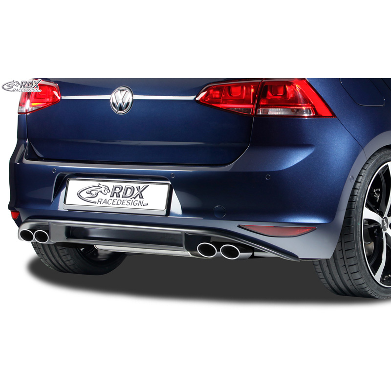 Achterskirt 'Diffusor'  Volkswagen Golf VII HB 3/5-deurs 2012- 'R-Look' excl. GTi/GTD (PUR)