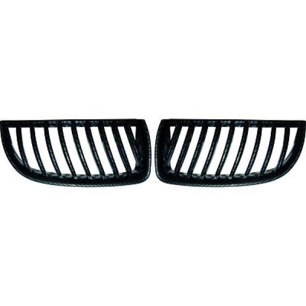 Grill Nieren BMW E90/91 Carbon look 05-...
