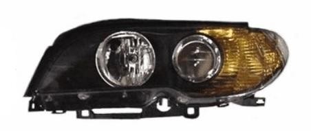 koplamp, Bosch, H7+H7, zwart huis, oranje knipper, links BMW 3 s
