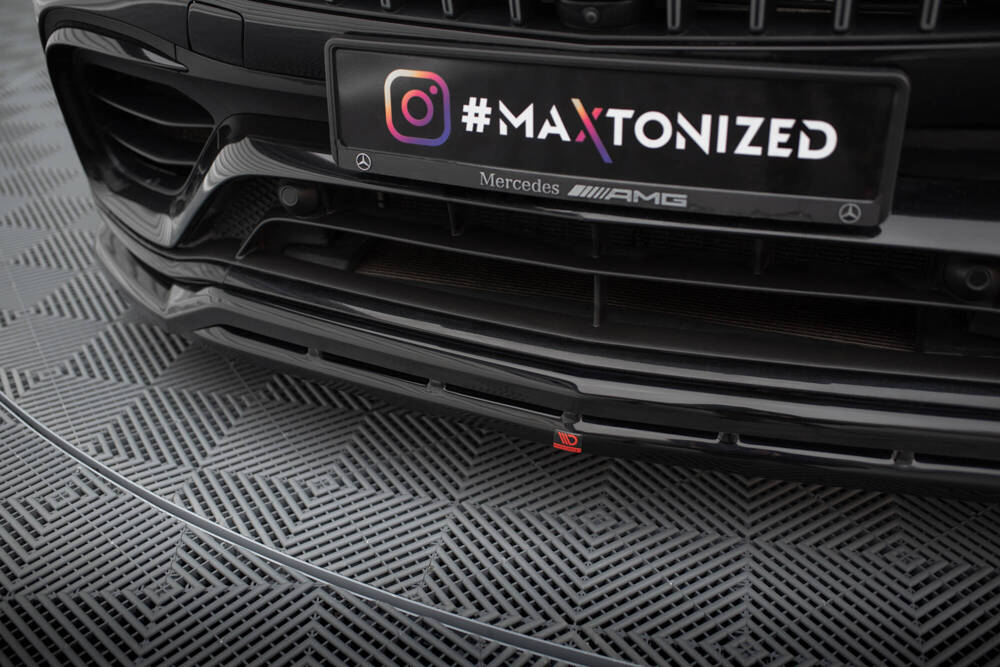 Voorspoiler Mercedes AMG GLC 63 Maxton Glans Zwart