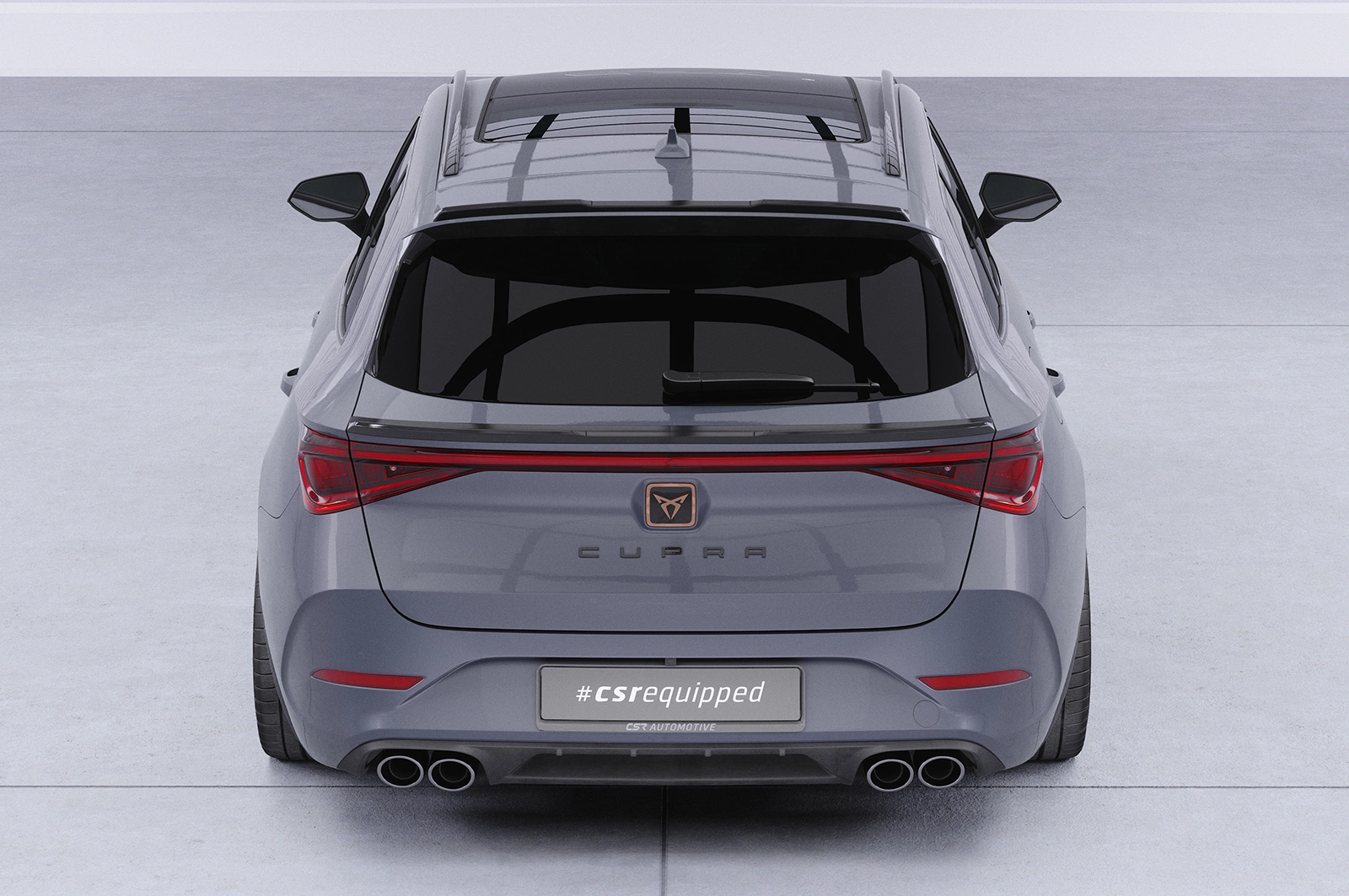Achterspoiler Seat / Cupra Leon 4 (Typ KL) ST Glans Zwart - CSR Design
