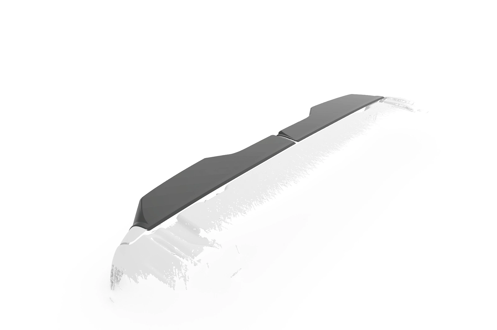 Achterspoiler Ford Transit MK7 glans zwart