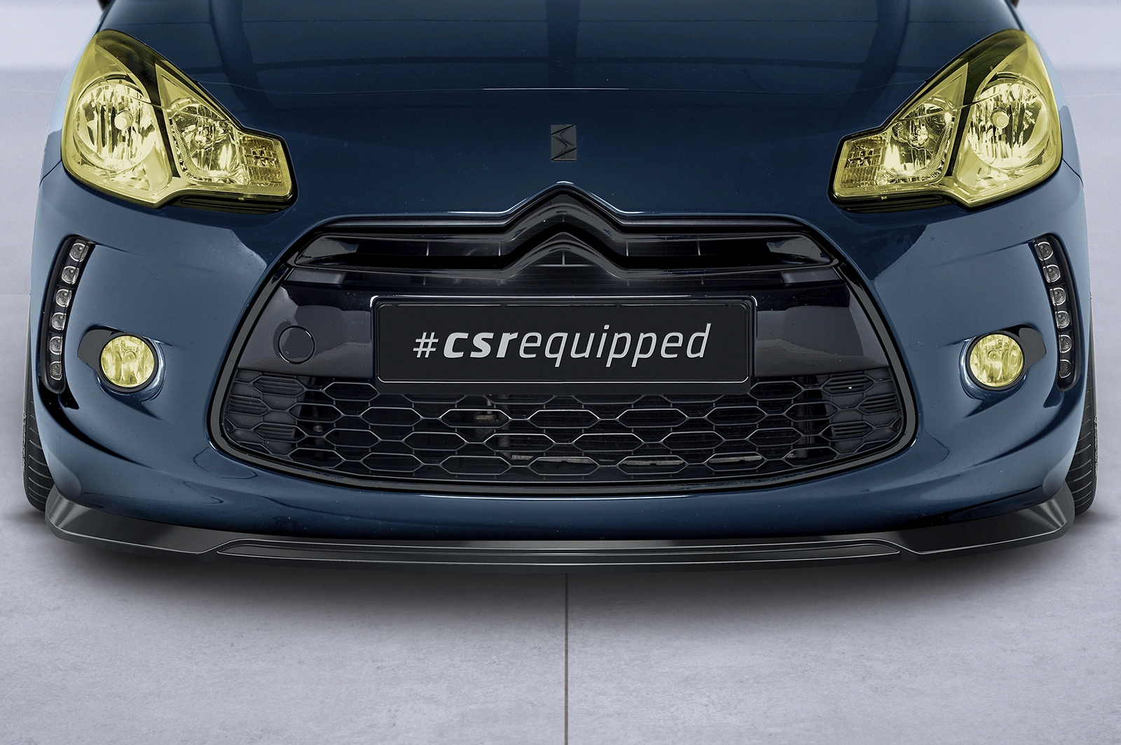 Voorspoiler Citroën DS3 Glans Zwart – CSR Automotive