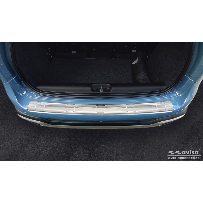 RVS Achterbumperprotector  Fiat Panda III Cross 2020- incl. Hybrid 'Ribs'