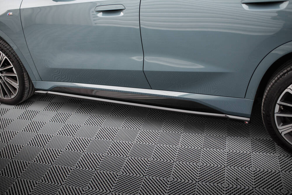 Zijskirts BMW X1 M Pakket U11 Maxton Glans Zwart