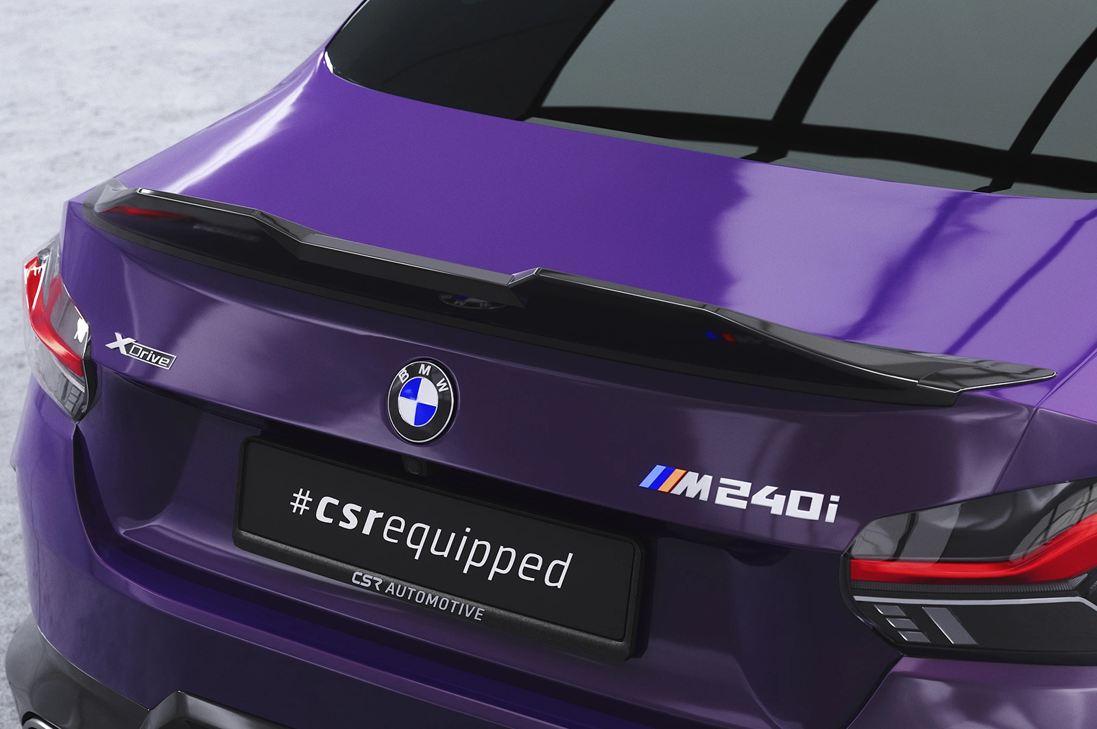 Achterspoiler BMW 2er G42 Glans Zwart (2021 - heden)