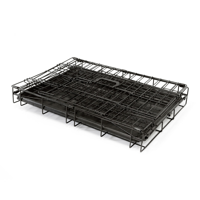 Opvouwbare Schuine Hondenbench - Medium - 76x56x54cm