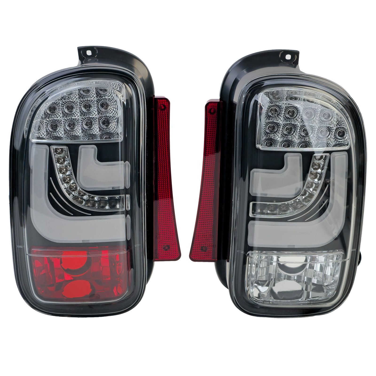 Achterlichten MINI R55 Clubman 10-14 Zwart LED