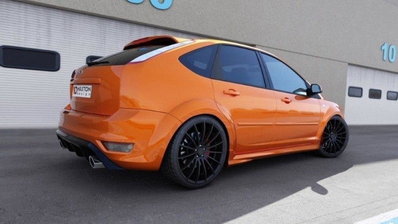 Achteraanzet Ford Focus ST Mk2 FL Glanzend Zwart
