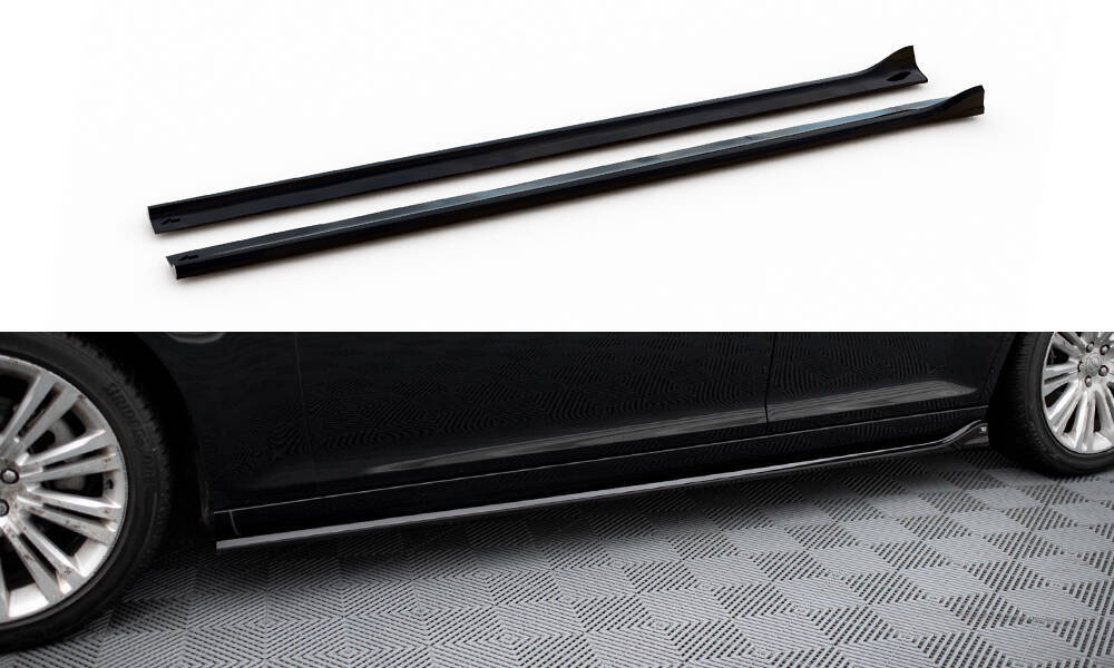 Zijskirts Chrysler 300 Maxton Glans Zwart