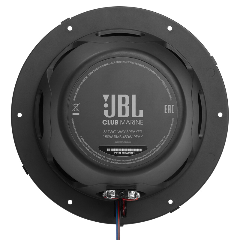 JBL Marine Club 82 8.0'' (20cm) Speakerset + LED-verlichting