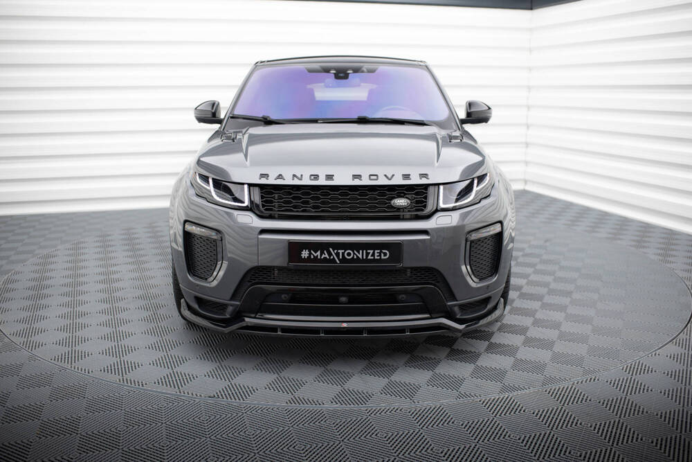 Voorspoiler Land Rover Range Rover Evoque FL Maxton Glans Zwart