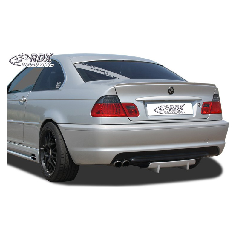 Achterskirt 'Diffusor U-Diff'  BMW 3-Serie E46 1999-2007 (PU)