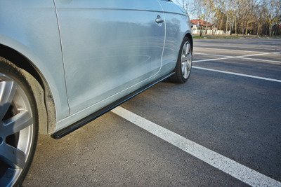 Zijskirts Diffusers VW EOS  Glans Zwart