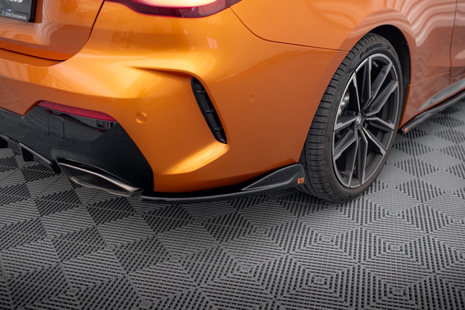 Zij Diffuser BMW 4 Serie M440i G22 Maxton Glans Zwart V.2