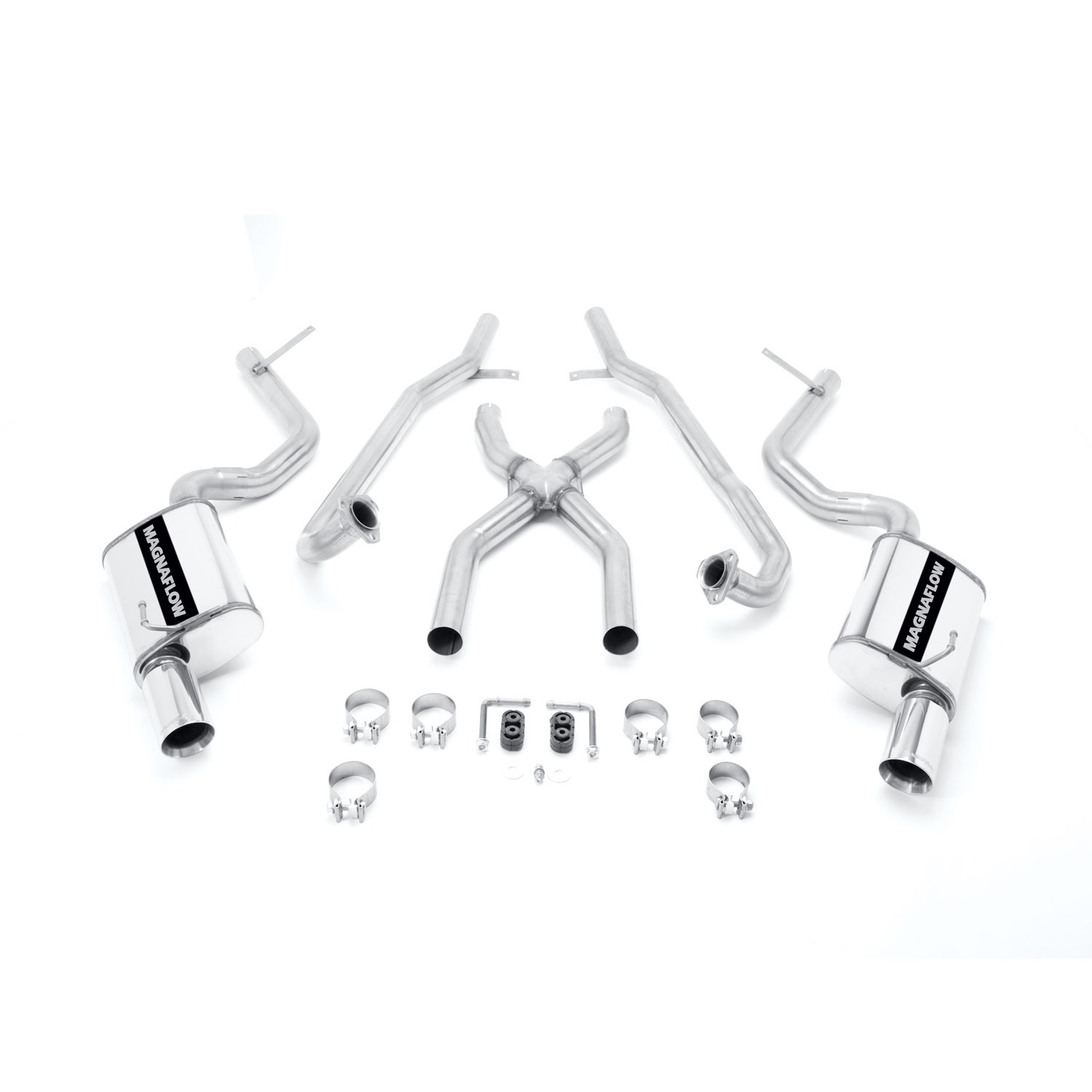 Chevrolet SYS M/B 68-69 Chevy Corvette Magnaflow Cat-Back