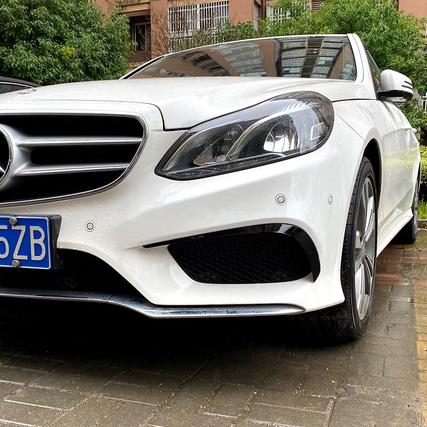 Canards Mercedes E Klasse W207 FL AMG Pakket Glans Zwart
