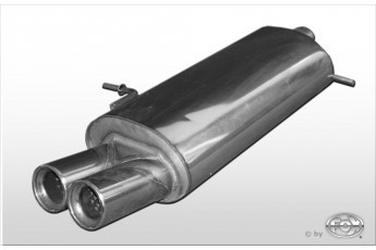 VW Sharan Typ 7M - 4 Motion/ Syncro Einddemper - 2x80 Typ 13 FOX