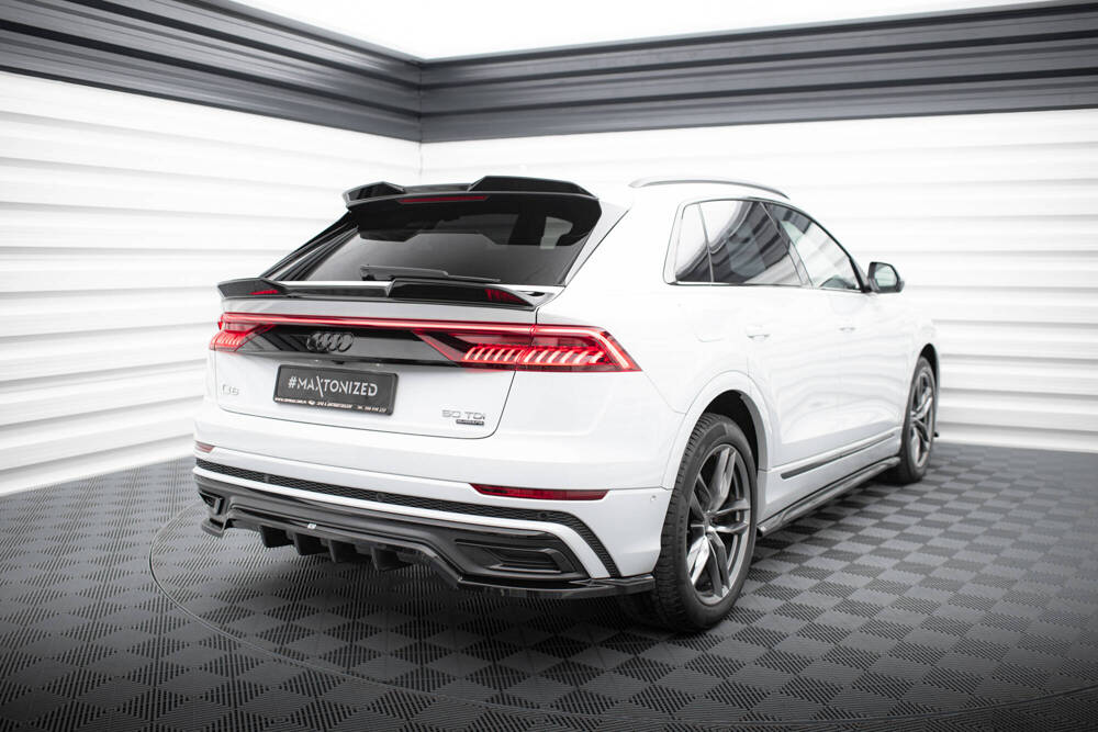 Diffuser Audi Q8 S-Line Maxton Glans Zwart