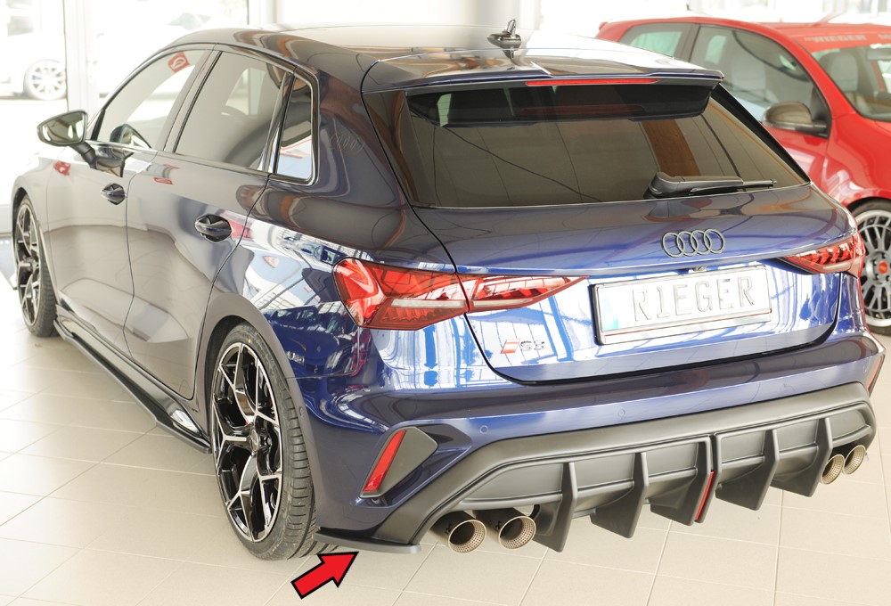 Achterzijdiffusers Audi A3 (GY) – 06.24-