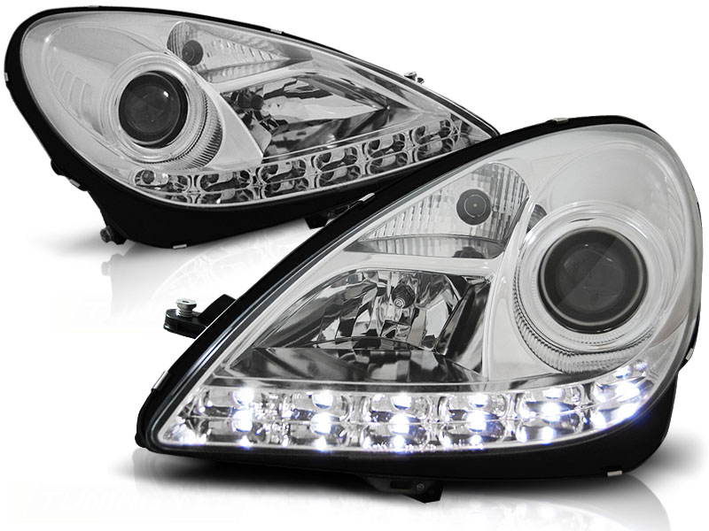 Koplampen Mercedes SLK R171 04-11 Echter DRL