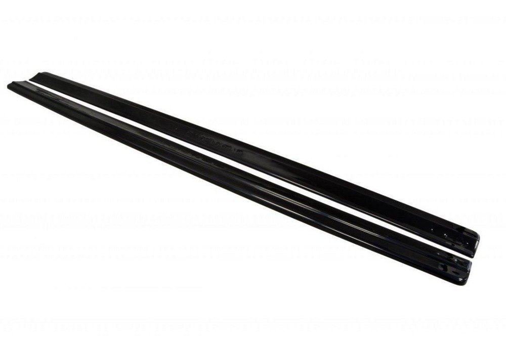 Zijskirts Audi S8 D4 FL Maxton Glans Zwart