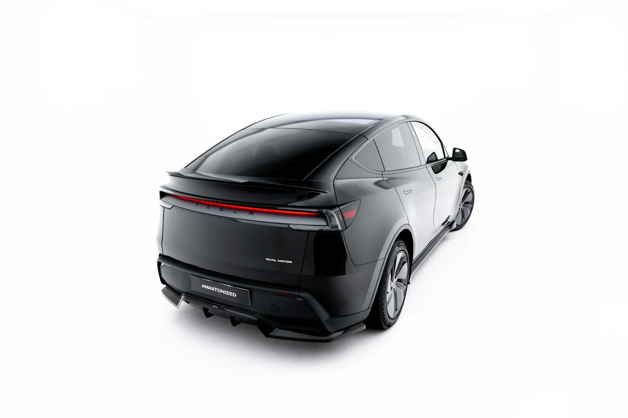 Diffuser Tesla Model Y Premium Mk1 Facelift Maxton Glans Zwart