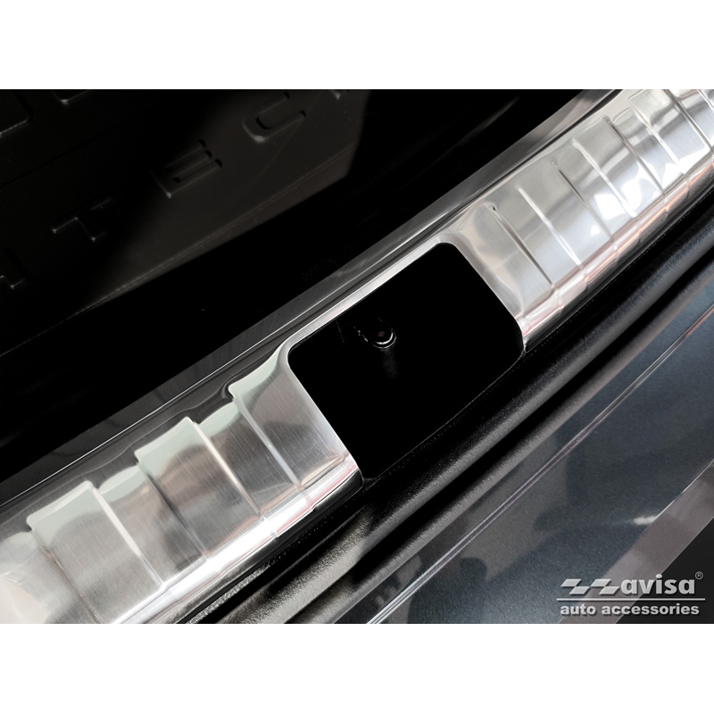 RVS Binnenste Achterbumperprotector  Seat Ateca 2016-2020 & FL 2020- incl. Cupra Ateca 2018- 'Ribs'