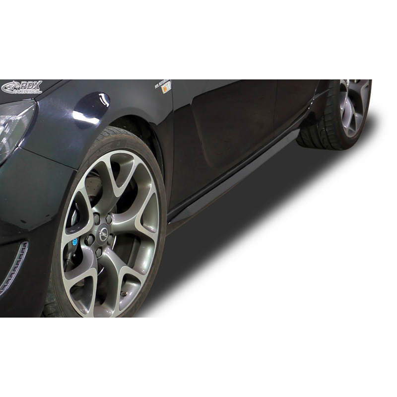 Sideskirts 'Slim'  Opel Insignia 2008-2017 Sedan/Sportstourer incl. OPC (ABS zwart glanzend)