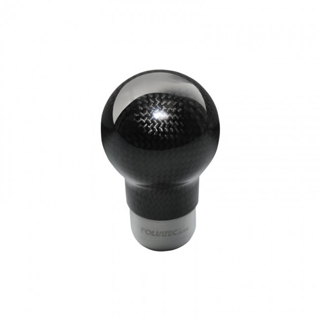 Foliatec Pookknop Short Shift Carbon-Line zwart ø 49mm - Hoogte