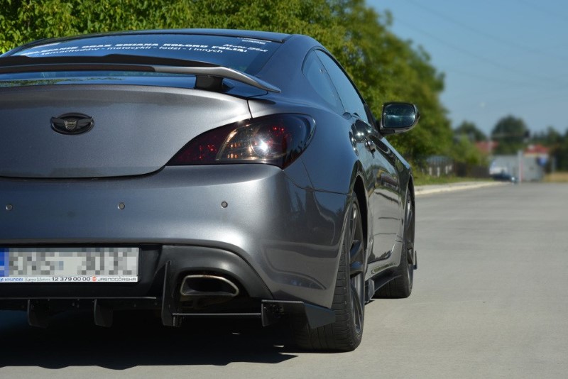Spoiler Extentie Hyundai Genesis Coupé MK.1 Glanzend Zwart Maxton
