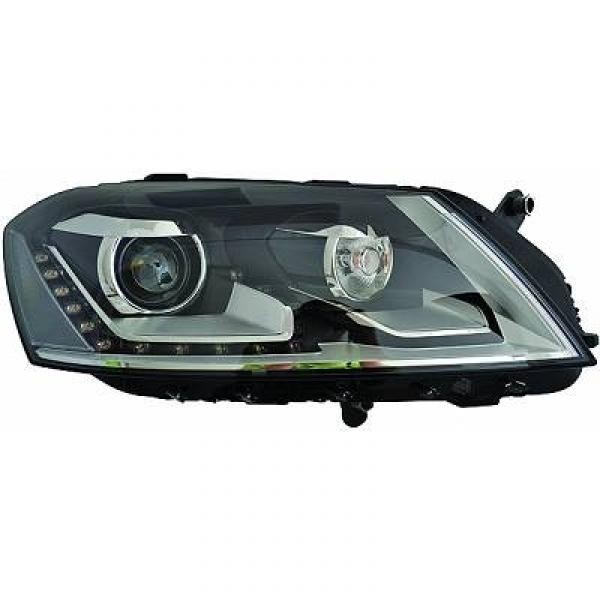 BIXENONKoplamp.links PASSAT, 10->> met BOCHTVERLICHTING.; VALEO