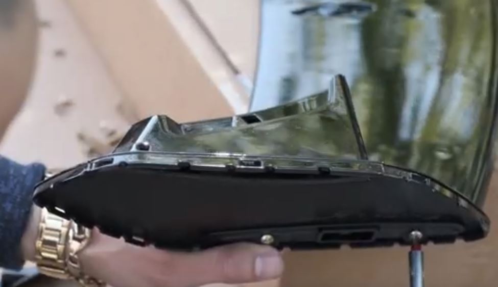 Dakspoiler Mercedes A klasse W177 A35/A45 Look Glans Zwart