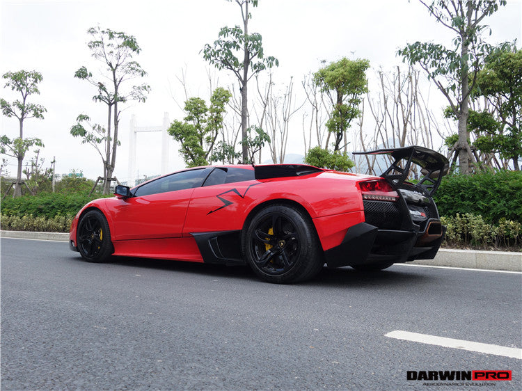 Lamborghini Murcielago SV Style Carbon Zijskirts 2001-2010