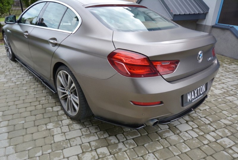 Centrale Achterspoiler BMW 6 GRAN COUPÉ Glanzend Zwart