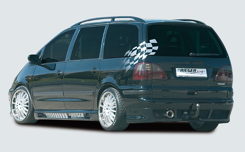 Zijskirts Ford Galaxy met 2 schacht en 2 uitsnedes Rieger