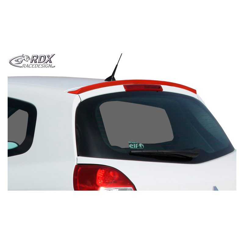 Dakspoilerlip  Renault Clio III 2005-2012 (ABS)