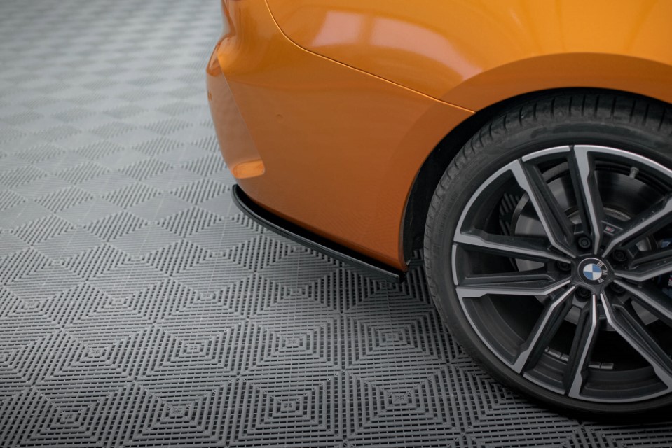 Zij Diffuser BMW 4 Serie M440i G22 Maxton Glans Zwart V.1