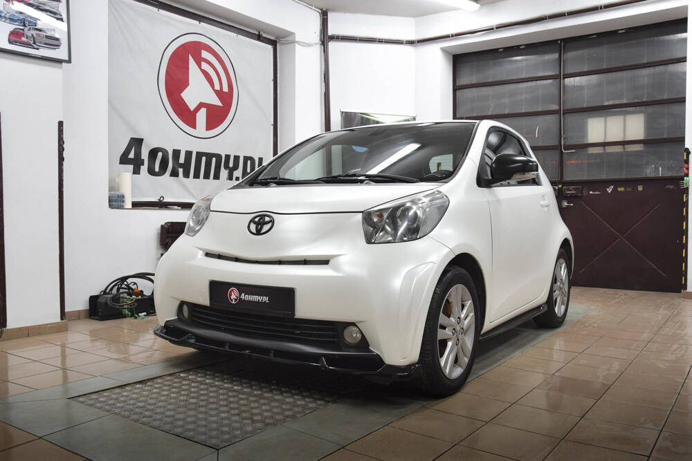 Zijskirts diffusors Toyota IQ Glans Zwart Maxton