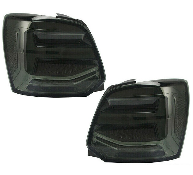 Achterlichten VW Polo 6R / 6C 09-17 LED Dynamic Smoke