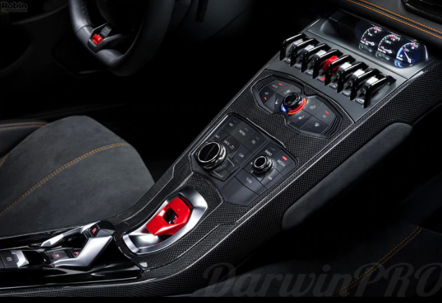 Lamborghini Huracan LP610/LP580 Autoclave Carbon Fiber Middenconsole 2015-2019