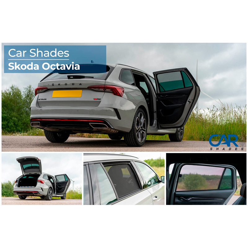 Set Car Shades  Skoda Octavia IV (NX5) Kombi 2020- (6-delig)