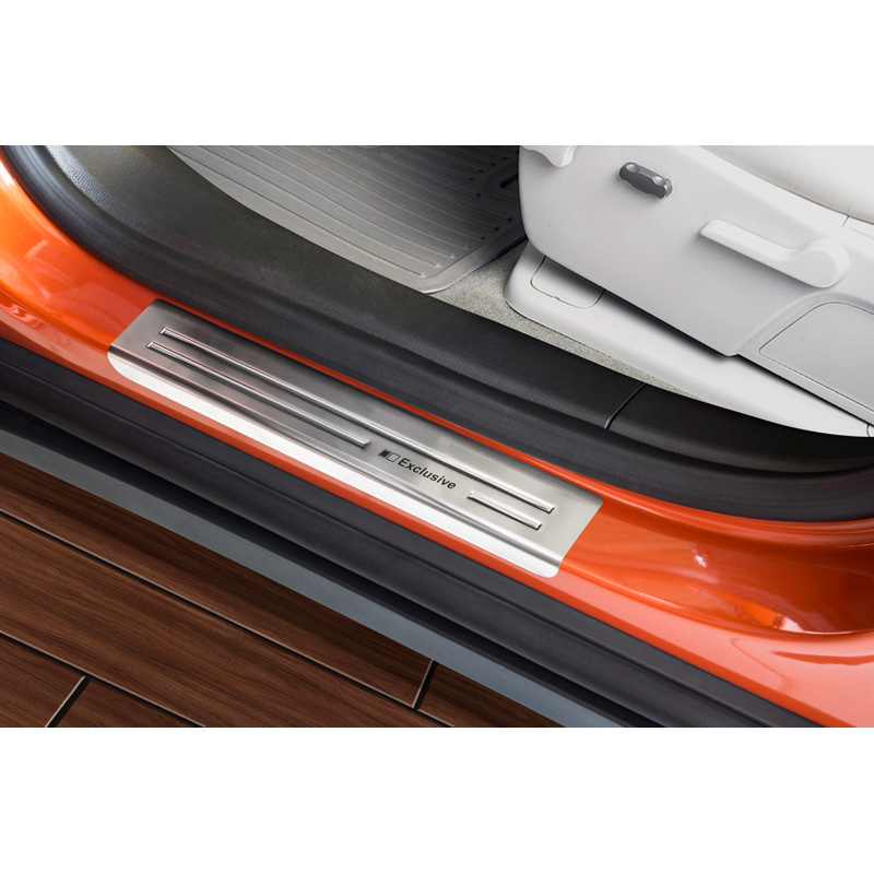 RVS Instaplijsten  Opel Mokka/Mokka X 2012-2016 & FL 2016-2020 - 'Exclusive' - 4-delig