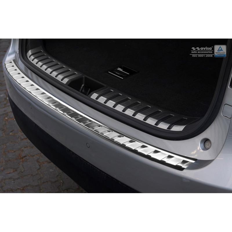 RVS Achterbumperprotector  Lexus NX 2014-2017 & Facelift 2017-2021 'Ribs'