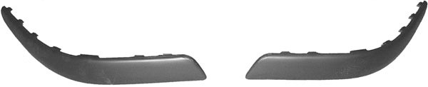 AchterBumper lijst rechts GOLF IV 97-03 ZWART