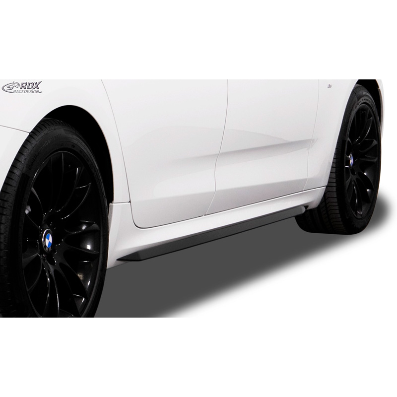 Sideskirts 'Slim'  BMW 5-Serie F07 GT 2009- (ABS zwart glanzend)