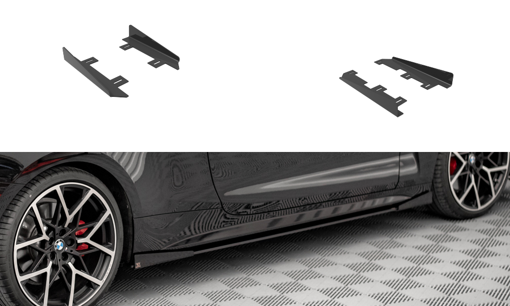 Zijdiffusers Street Pro BMW 4-Serie G22 M-Pakket Maxton